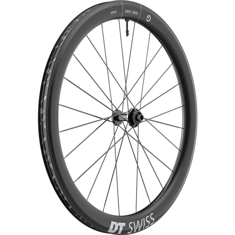 DT Swiss 28", 700C, Carbon, CL,100/12mm TA VR DT Swiss GRC1400 Dicut 50 DB 28"