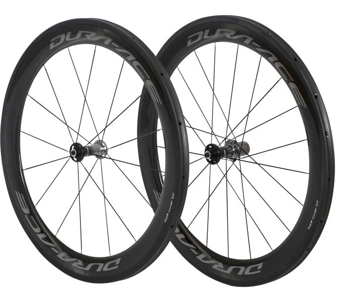 Shimano LAUFRADSATZ VR/HR C60-TU 16/21 LOCH CARBON QR: 163 MM O.TASCHE