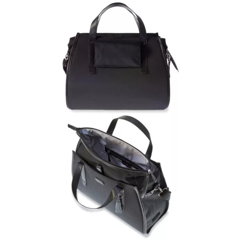 Basil Noir Business Rear Rear Bike Pannier Bags Black 17L