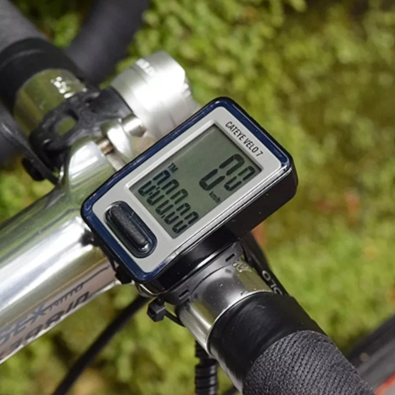 Cateye Velo 7 Wired Wired Bike Computer