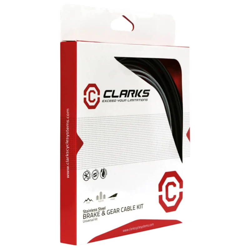 Clarks 8013 Stainless Bike Inner & Outer Cable Set