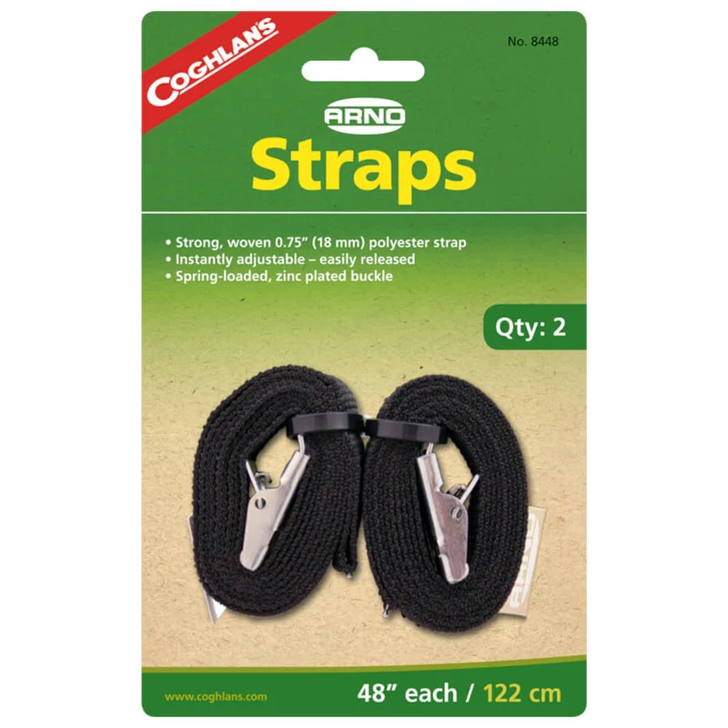Coghlan's Arno Luggage Strap 48" Pack of 2 Outdoor Survival Equipment