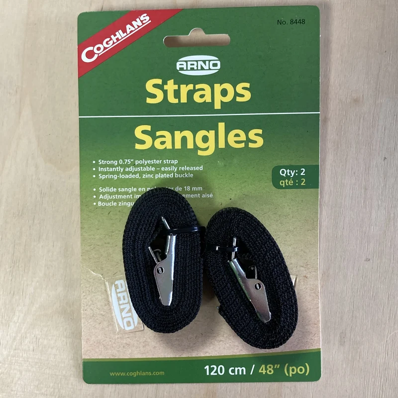 Coghlan's Arno Luggage Strap 48" Pack of 2 Outdoor Survival Equipment