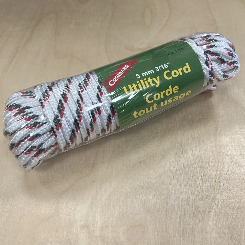 Coghlan's Utility Cord 50 Feet 5mm Rope Outdoor Camping Survival Equipment