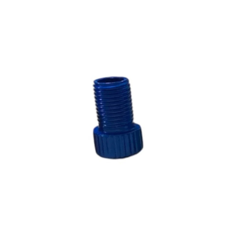 Contrast Alloy Adaptor Presta to Schrader Valve Bike Pump Spare Part