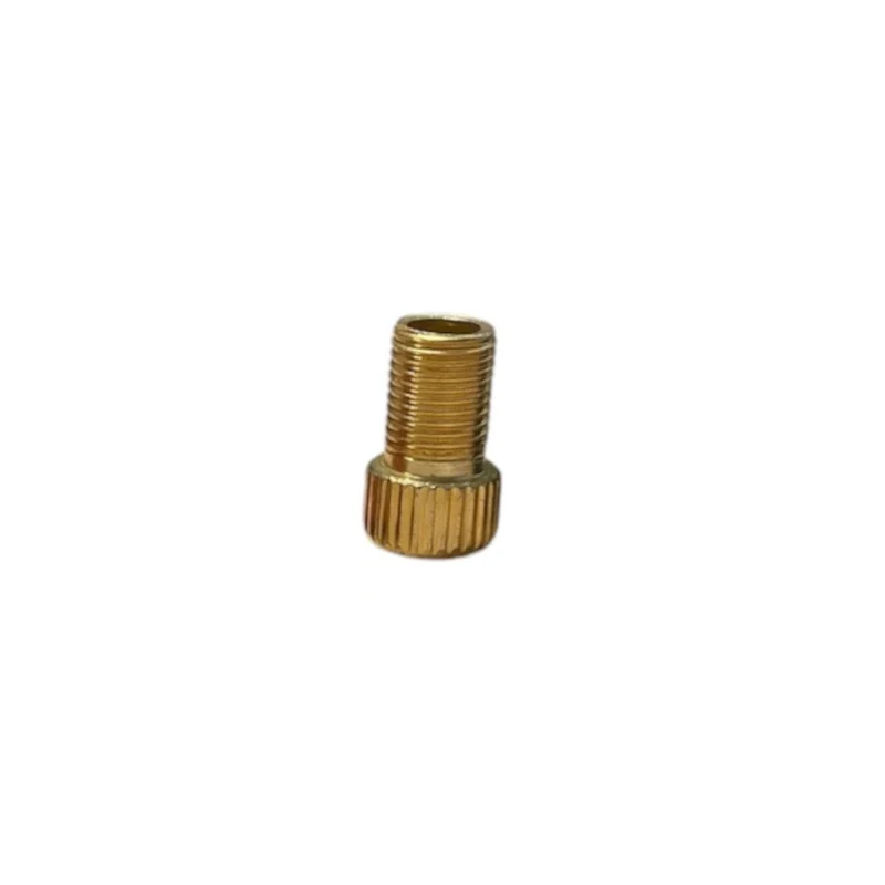 Contrast Alloy Adaptor Presta to Schrader Valve Bike Pump Spare Part