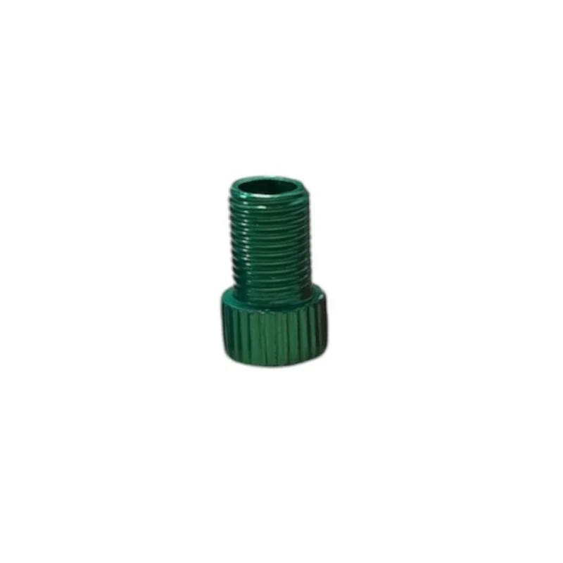 Contrast Alloy Adaptor Presta to Schrader Valve Bike Pump Spare Part