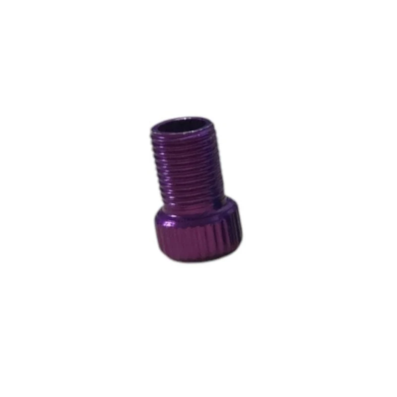 Contrast Alloy Adaptor Presta to Schrader Valve Bike Pump Spare Part