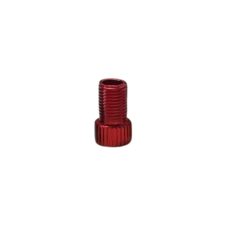 Contrast Alloy Adaptor Presta to Schrader Valve Bike Pump Spare Part