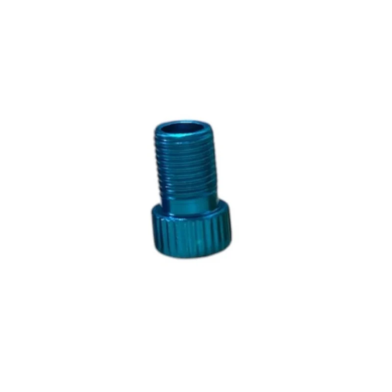 Contrast Alloy Adaptor Presta to Schrader Valve Bike Pump Spare Part