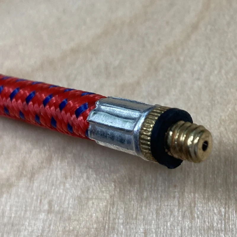 Contrast Presta to Woods Adaptor Bike Pump Spare Part