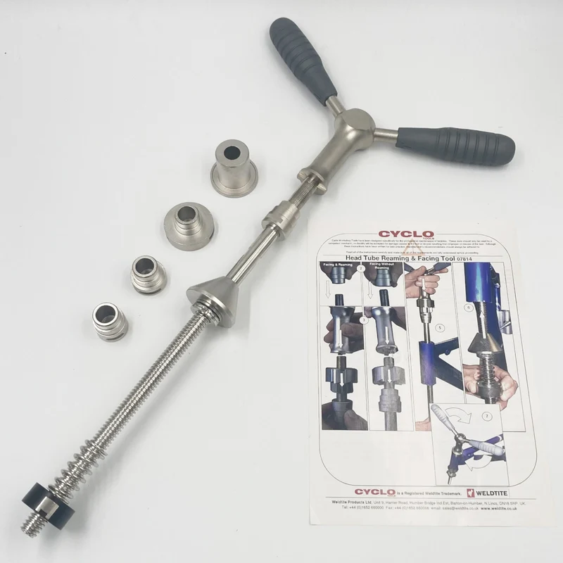 Cyclo Advanced Headtube Reamer and Facer Bike Headset Tool