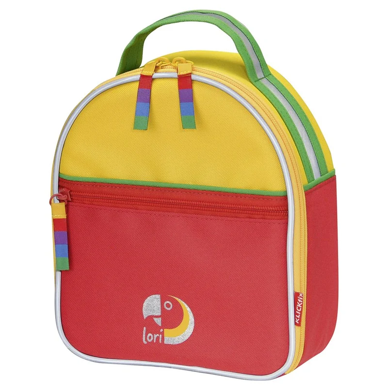 KLICKfix Lori Bag Rot/Gelb