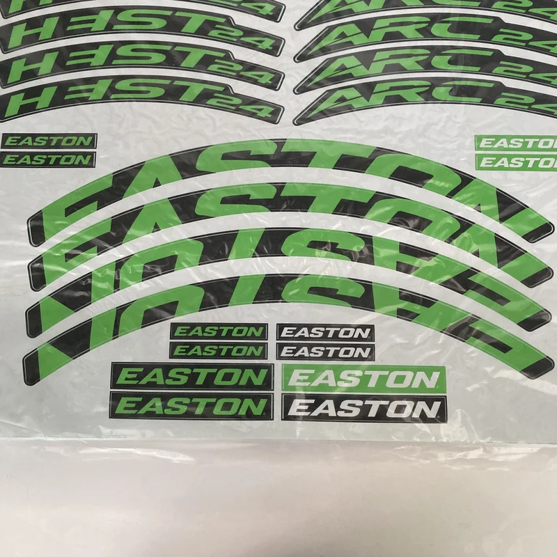 Easton Arc/Heist 26" Green Replacement Bike Wheel Decal Spare Part