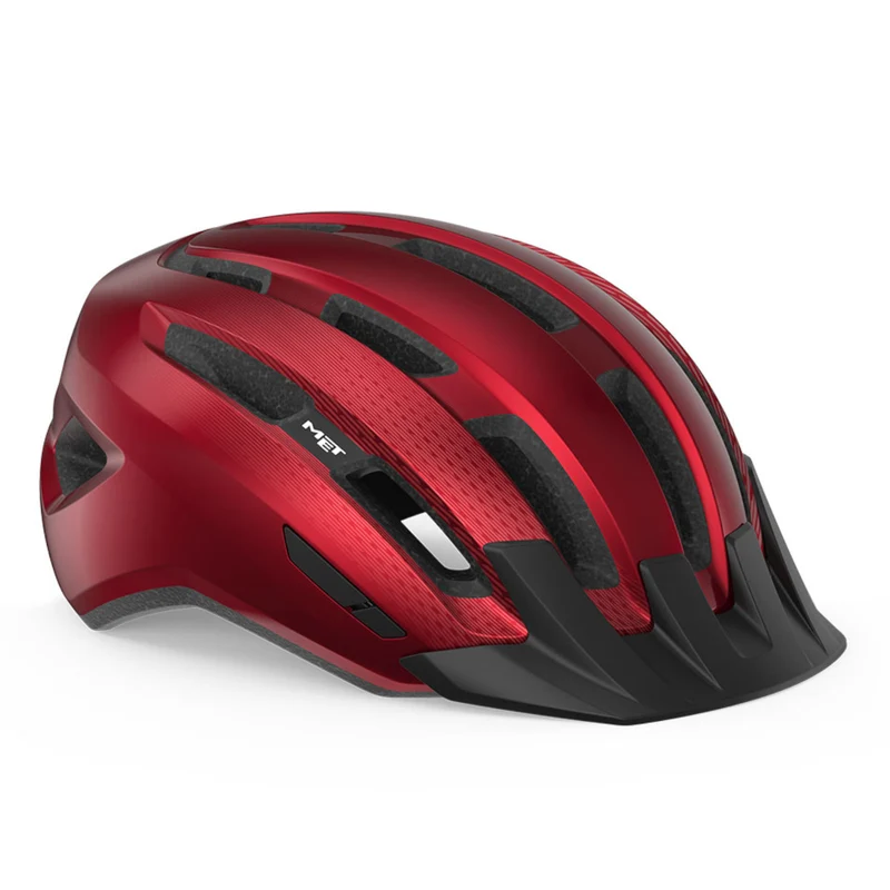 MET Downtown Red 52-58cm Cycling Helmet