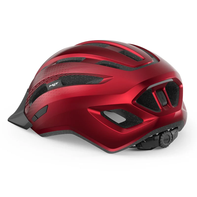 MET Downtown Red 52-58cm Cycling Helmet