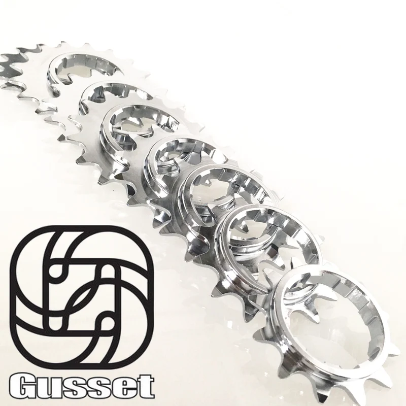 Gusset Double Six SS Bike Single Speed Cassette Cog