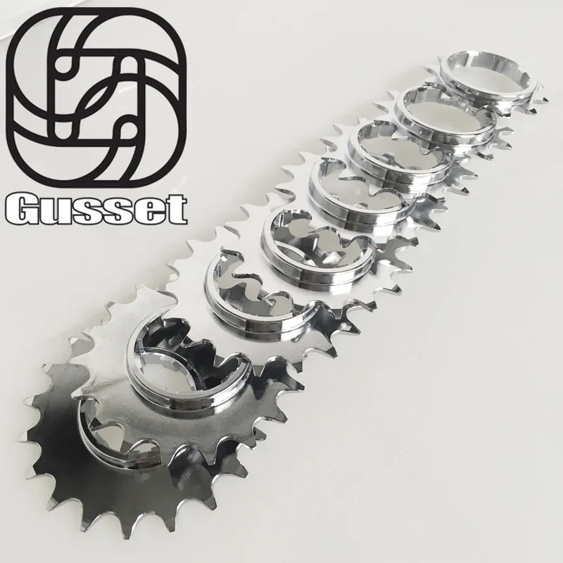 Gusset Double Six SS Bike Single Speed Cassette Cog