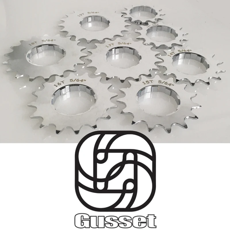 Gusset Double Six SS Bike Single Speed Cassette Cog