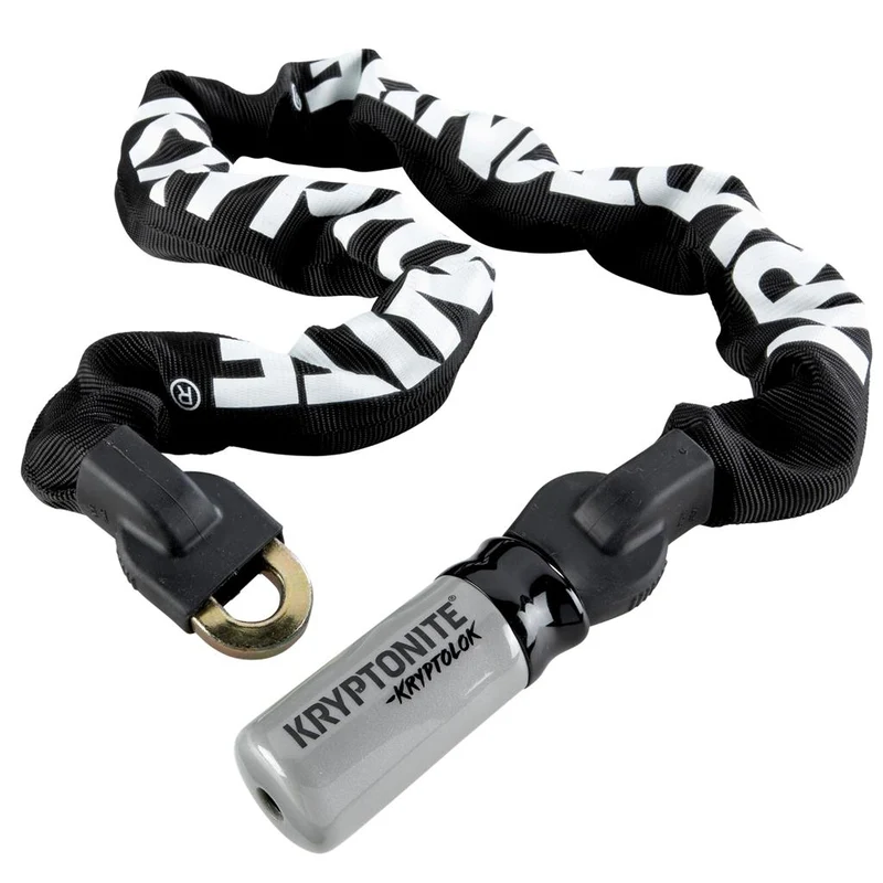 Kryptonite Länge 95cm,Ø9,5mm,schwarz,2 Schlüssel Kettenschloss Krypton.KryptoLok 995 MINI