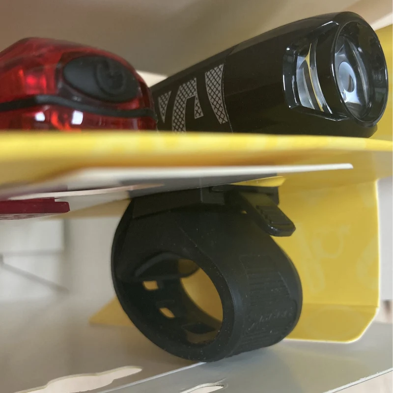 Moon Nova 80 Front & Pulsar Rear Front & Rear Bike Light Set