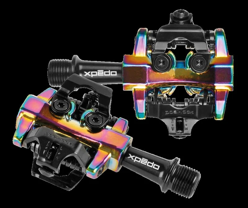 Xpedo Pedal Xpedo Clipless CXR oilslick, 9/16", zweiseitig XPT, XMF10AC