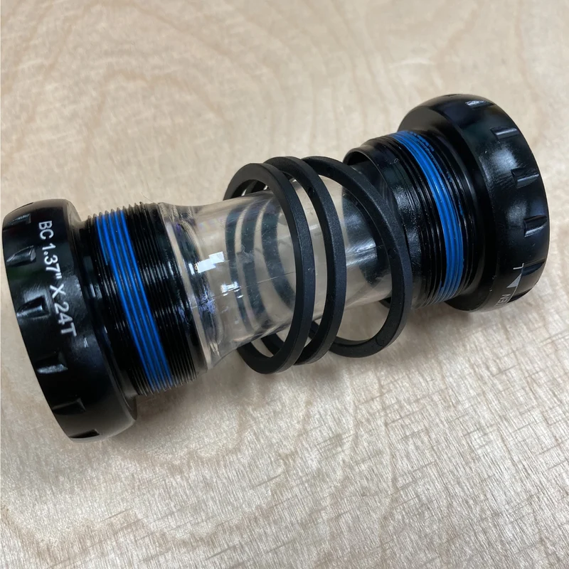 Raleigh 24mm HollowTech II Compatible Threaded Bike Bottom Bracket