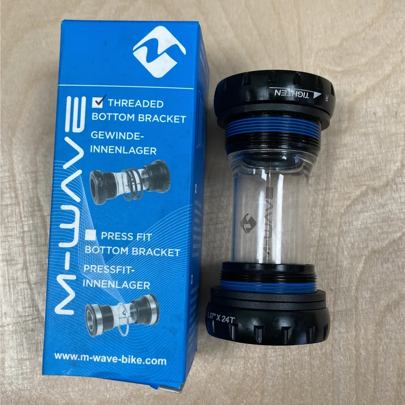 Raleigh 24mm HollowTech II Compatible Threaded Bike Bottom Bracket