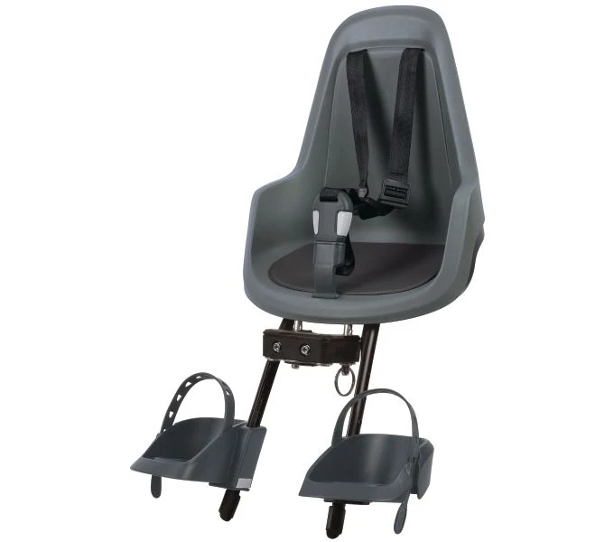 Bobike Kindersitz GO MiniFrontsitz Macaron Grey