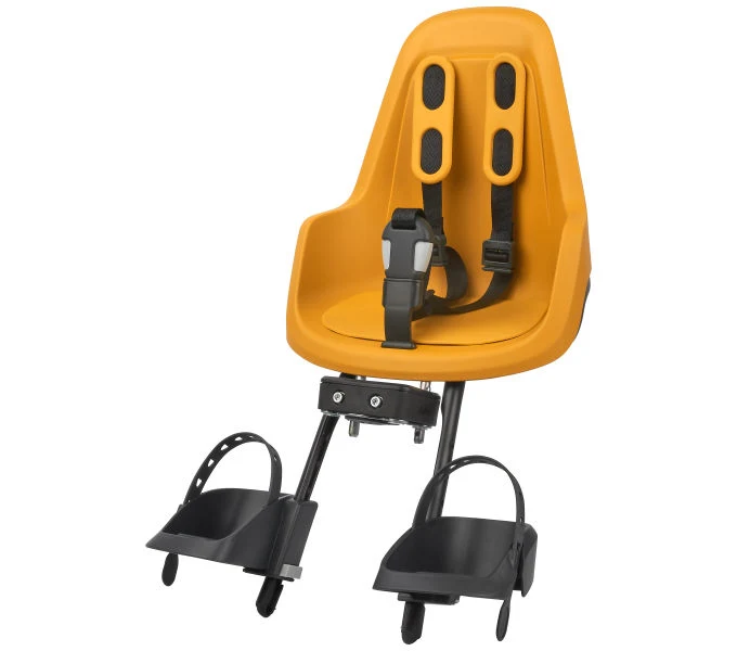 Bobike Kindersitz ONE MiniFrontsitz Mighty Mustard