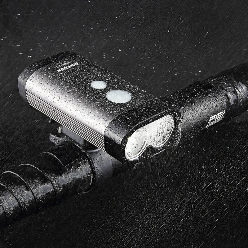 Ravemen PR1000 USB Rechargable With Remote Front Bike Light