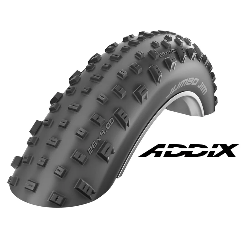 Schwalbe Jumbo Jim Performance Addix Folding 26x4.0" 26 Inch Bike Tyre
