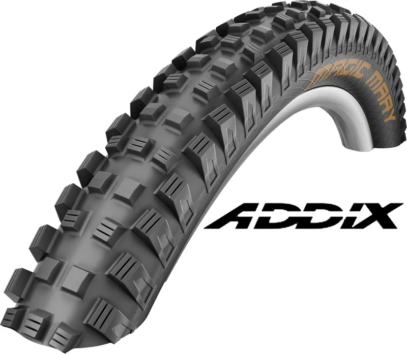 Schwalbe Magic Mary 27.5x2.4" Addix Bike Park Wire 27.5 Inch Bike Tyre