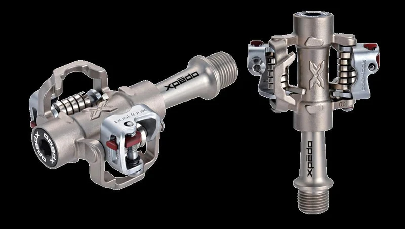 Xpedo Pedal Xpedo Clipless M-FORCE 8 CR silber, 9/16", doppelseitig, XMF08TC