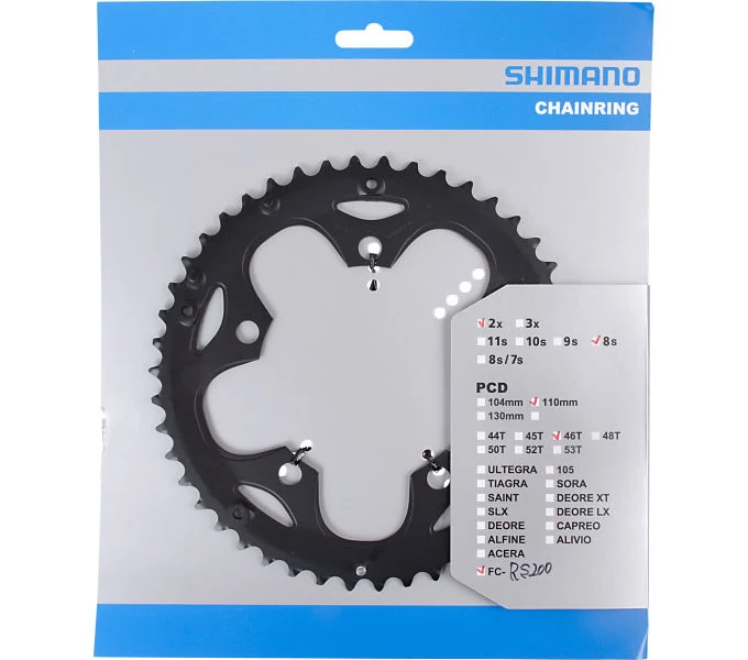Shimano Kettenblatt FC-RS200 46 Zähne