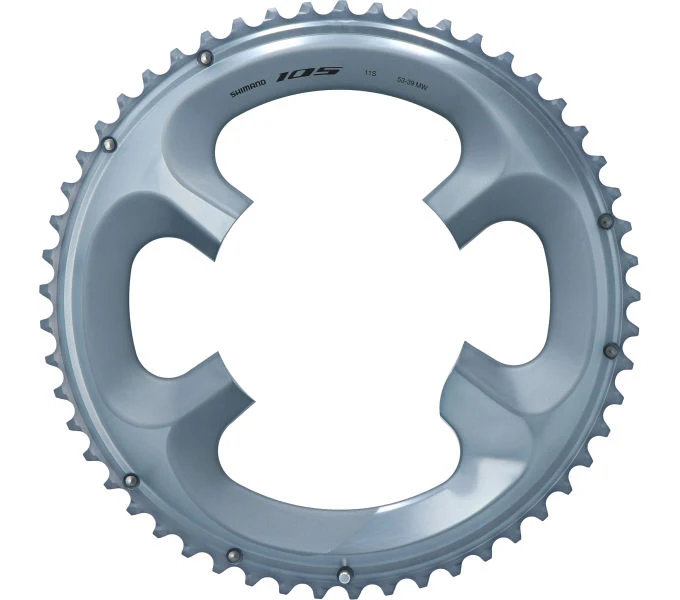 Shimano Kettenblatt 105 FC-R7000 53 Zähne Silber