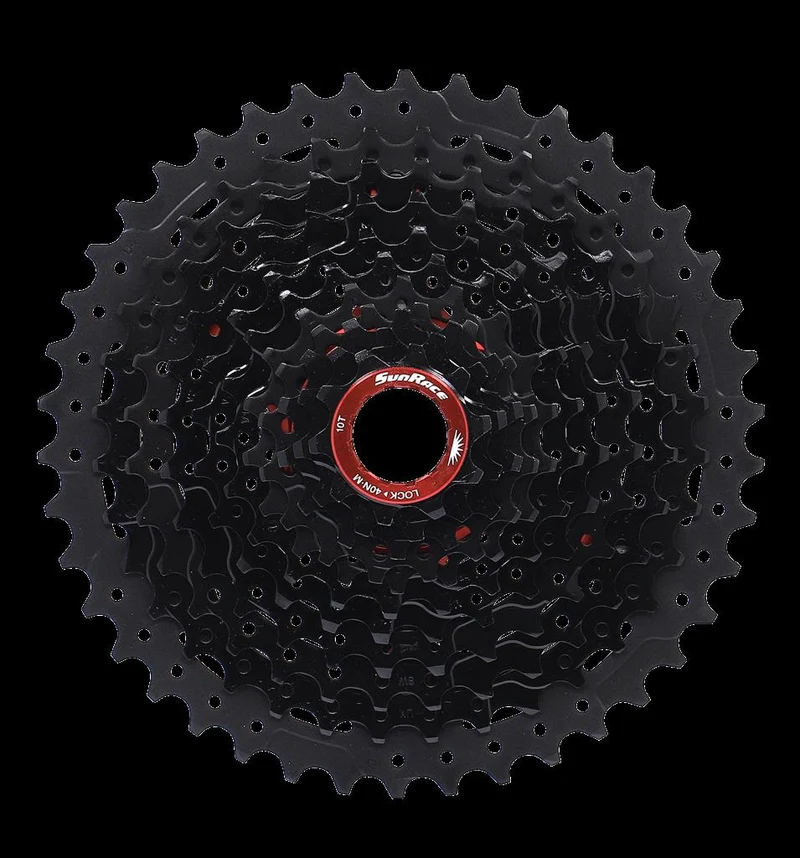 Sunrace Zahnkranz-Kassette SunRace CSMX9X 11-fach,10-42 Zähne,schwarz