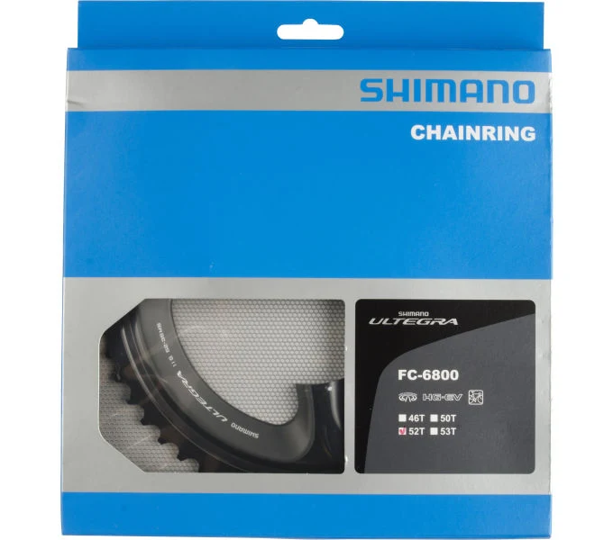 Shimano Kettenblatt ULTEGRA FC-6800 52 Zähne Grau