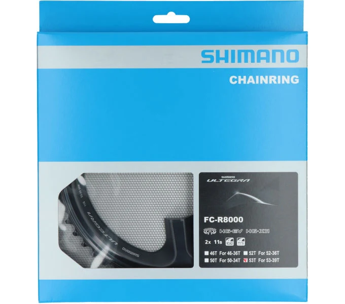 Shimano Kettenblatt ULTEGRA FC-R8000 53 Zähne Schwarz