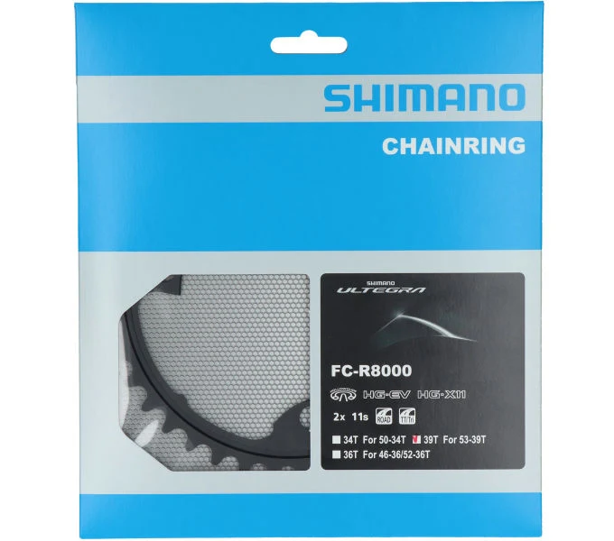Shimano Kettenblatt ULTEGRA FC-R8000 39 Zähne Schwarz