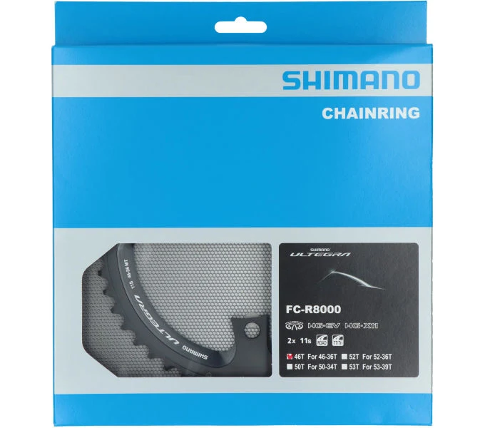 Shimano Kettenblatt ULTEGRA FC-R8000 46 Zähne Schwarz