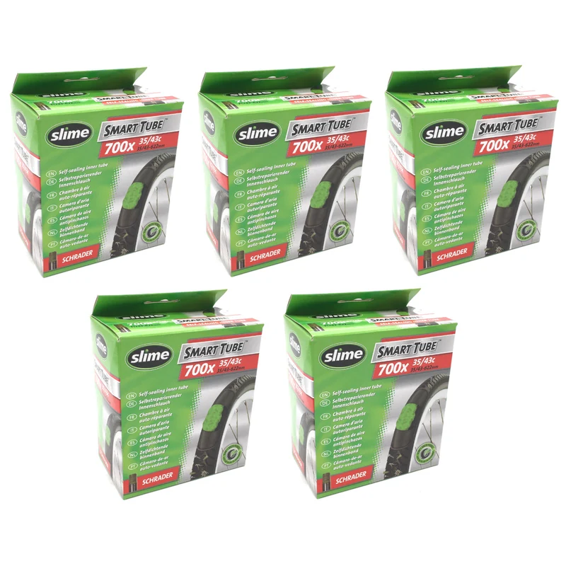 Slime 700x35-43c 700c Schrader Valve Bike Inner Tube