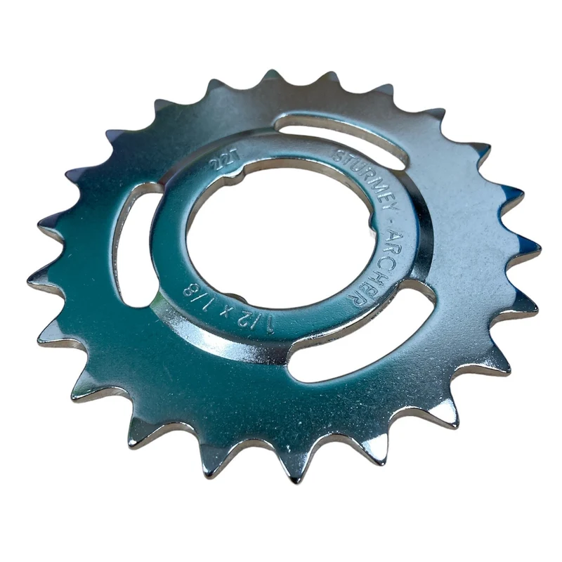 Sturmey Archer HSL830 1/2 x 1/8" Dished 22T Bike Single Speed Cassette Cog