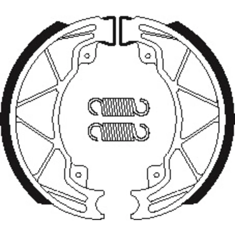 Bremsbacken TECNIUM BA205 Organisch