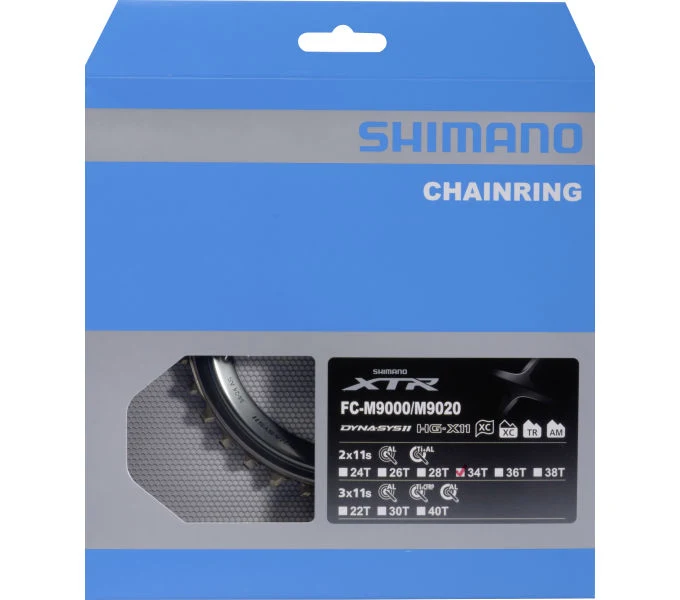 Shimano Kettenblatt XTR FC-M9000, FC-M9020 34 Zähne