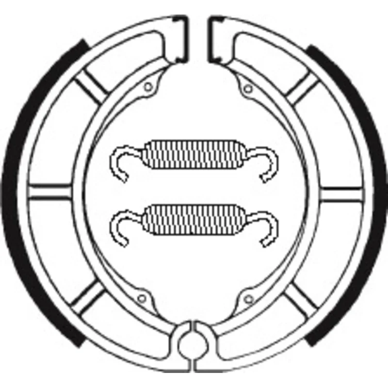 Bremsbacken TECNIUM BA052 Organisch