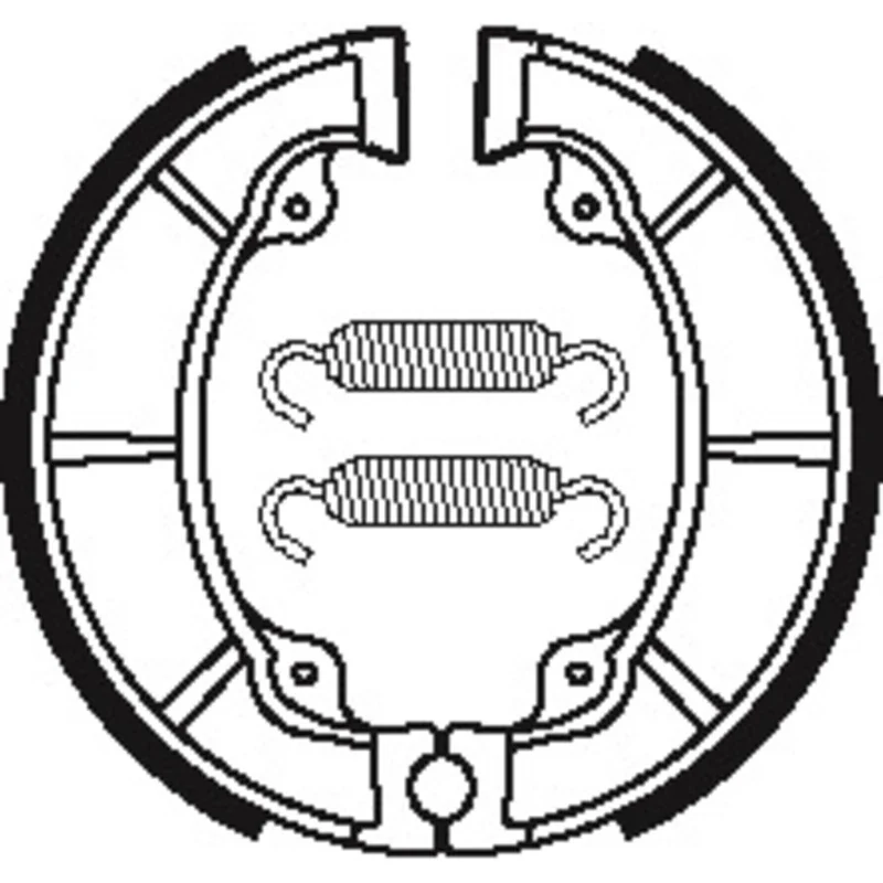 Bremsbacken TECNIUM BA038 Organisch
