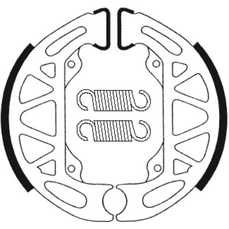 Bremsbacken TECNIUM BA200 Organisch