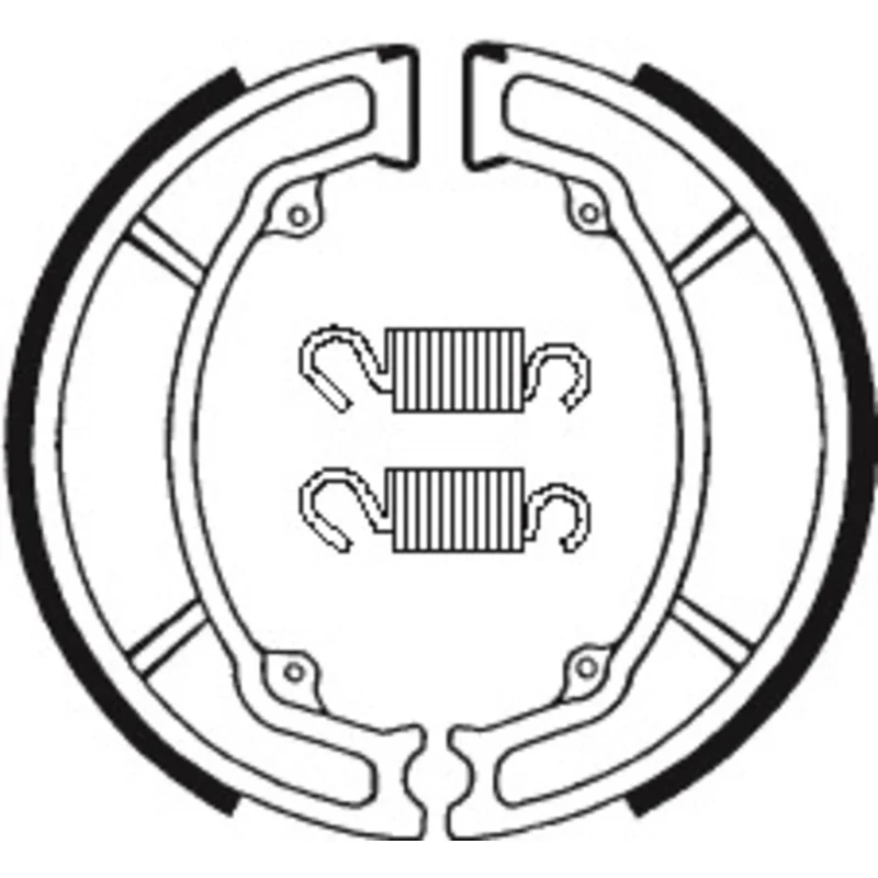 Bremsbacken TECNIUM BA189 Organisch