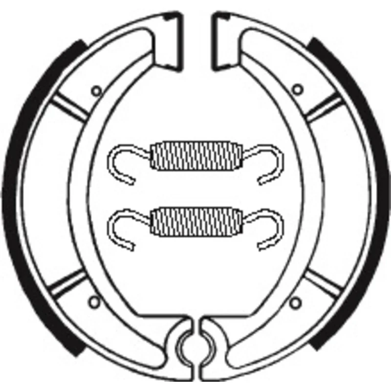 Bremsbacken TECNIUM BA037 Organisch